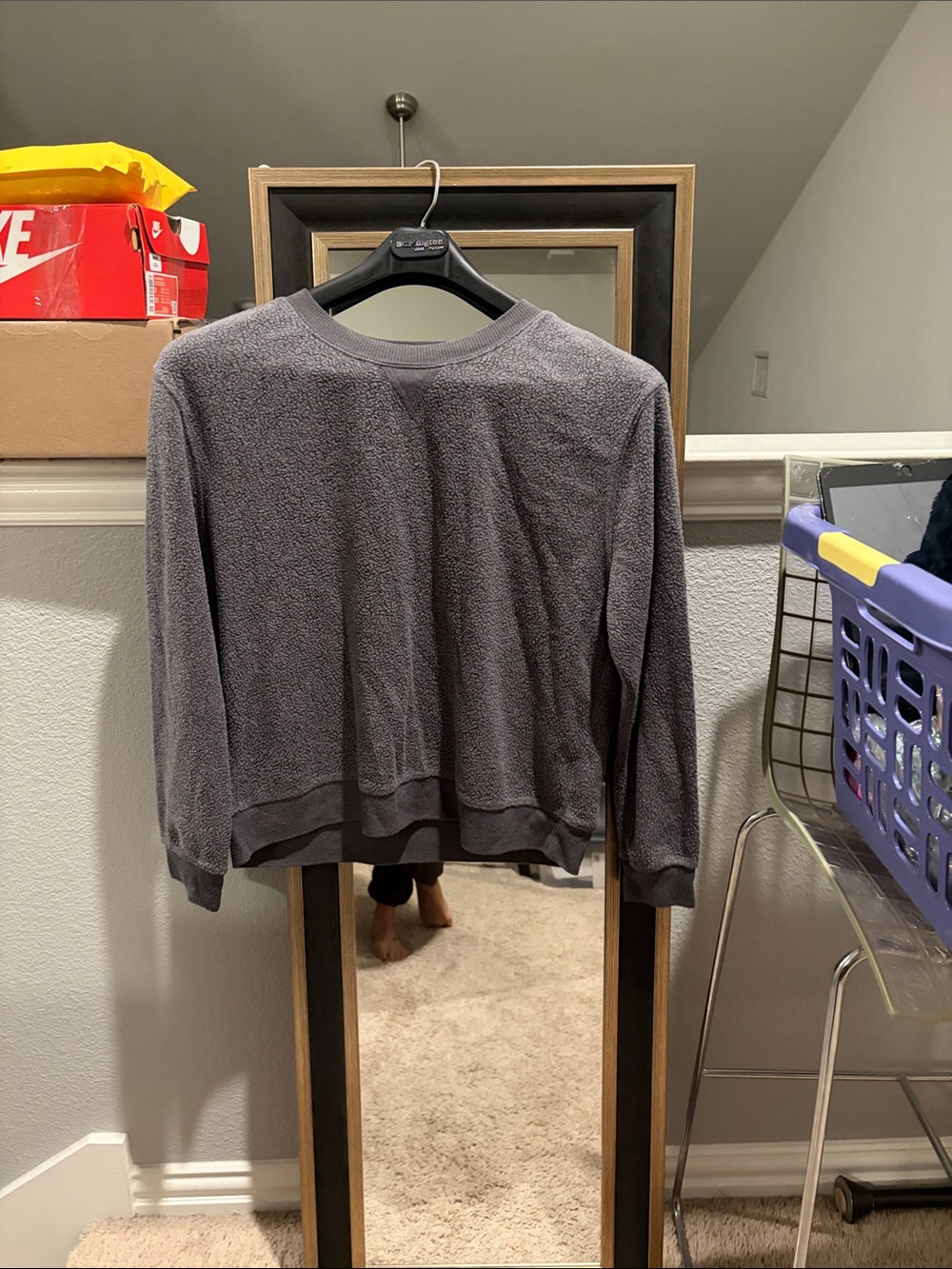 NOBO Gray Crew Neck Sweater